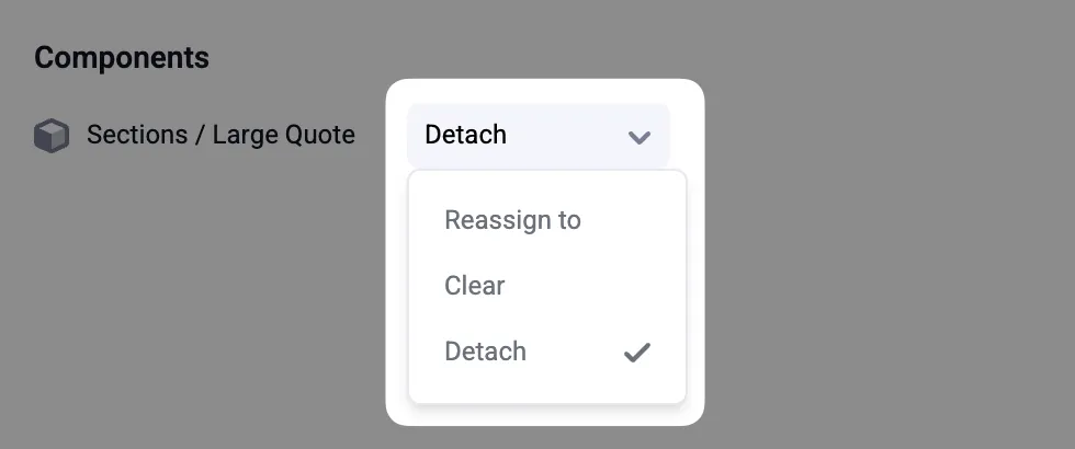 Reassign Resources